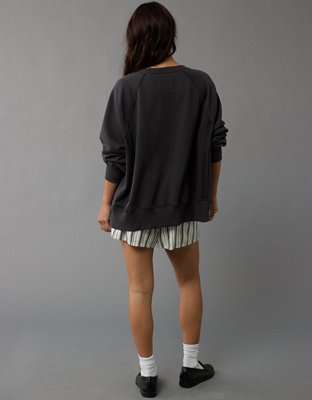 Женские худи American Eagle AE Big Hug Crew Neck Sweatshirt — фото 5