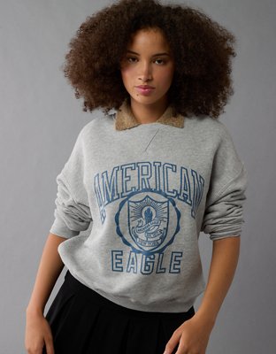 AE Relaxed Crew Neck Sweatshirt