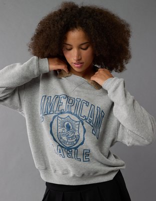 American eagle crew neck sweatshirt hotsell