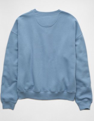 AE Relaxed Graphic Crew Neck Sweatshirt