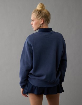 AE Everyday Luxe Sweatshirt con Cuello Redondo y Gráfico