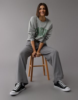 Женские худи American Eagle AE Relaxed Fit Destination Graphic Sweatshirt — фото 6
