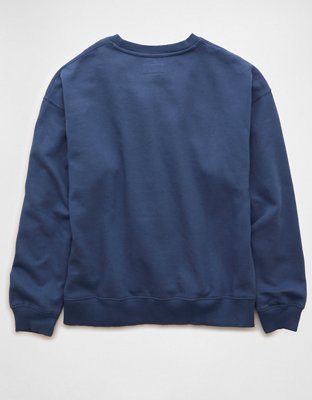 AE Velvet Graphic Crew Neck Sweatshirt