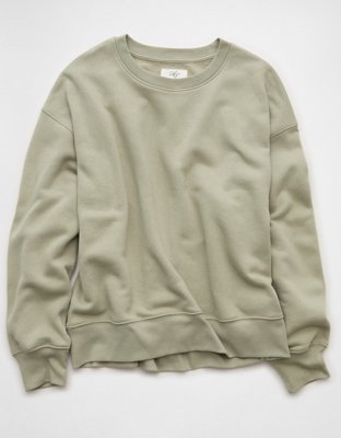AE Everyday Luxe Crew Neck Sweatshirt