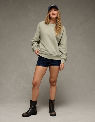 AE Everyday Luxe Crew Neck Sweatshirt