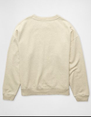 AE Velvet Graphic Crew Neck Sweatshirt