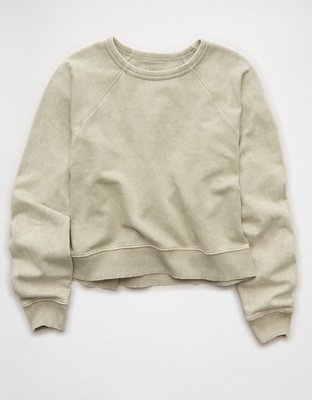 AE Cropped Raglan Sweatshirt