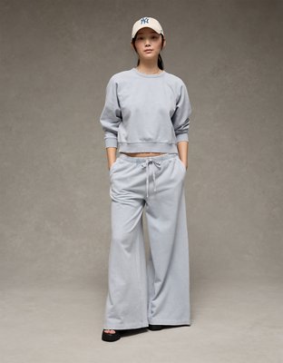 AE Cropped Raglan Sweatshirt