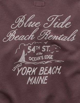 AE Sweatshirt de Fit Relajado con Gráfico de Destino