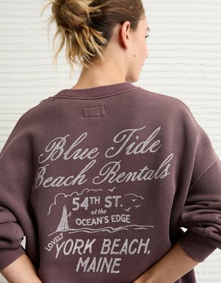 AE Relaxed Fit Destination Graphic Sweatshirt