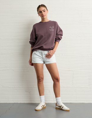 AE Sweatshirt de Fit Relajado con Gráfico de Destino