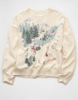 AE Relaxed Graphic Sweatshirt