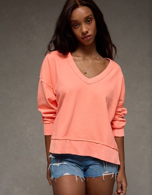 AE Big Hug V-Neck Sweatshirt