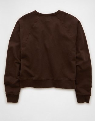 AE Cropped Raglan Sweatshirt