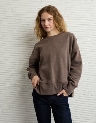 AE Everyday Luxe Oversized Sweatshirt | American Eagle