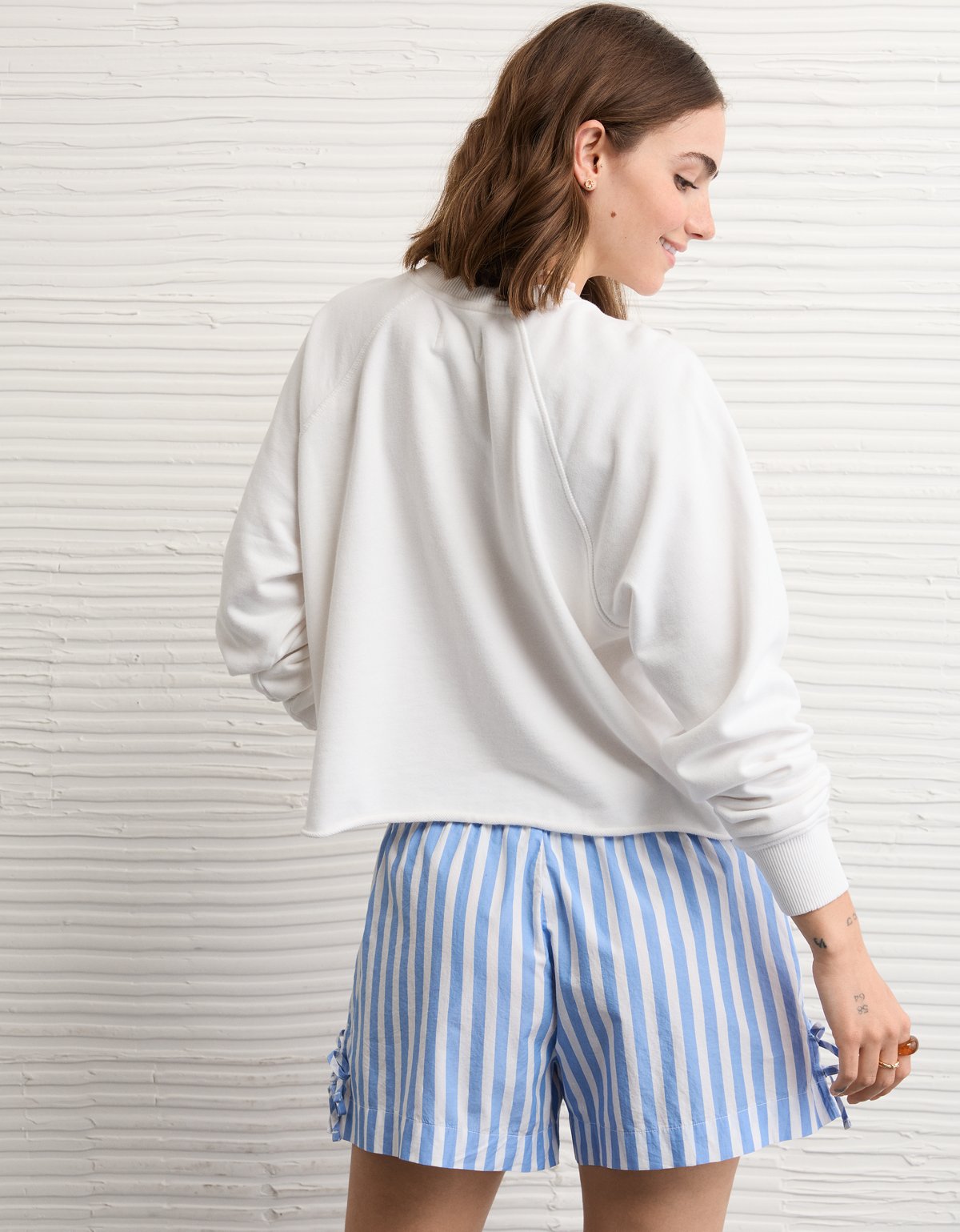 AE Cropped Cutoff Sweatshirt - image 2