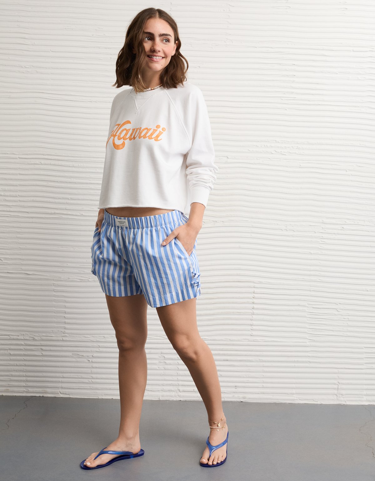 AE Cropped Cutoff Sweatshirt - image 5