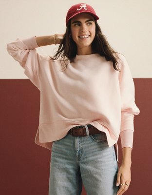 AE Everyday Luxe Oversized Sweatshirt | American Eagle