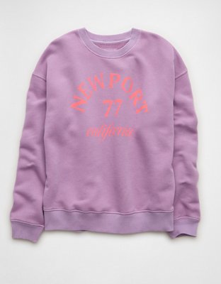 AE Graphic Crew Neck Sweatshirt | American Eagle