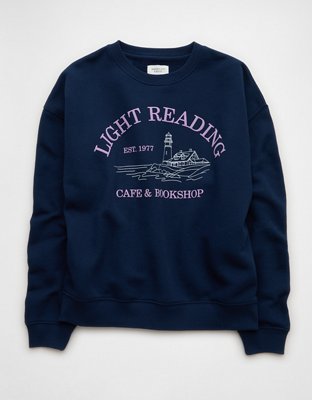 AE Graphic Crew Neck Sweatshirt | American Eagle