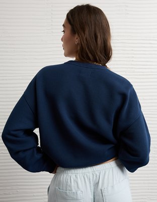 AE Graphic Crew Neck Sweatshirt | American Eagle