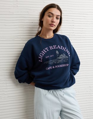 AE Graphic Crew Neck Sweatshirt