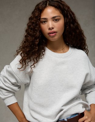 AE Relaxed Crew Neck Sweatshirt