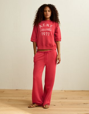 AE Campus Short-Sleeve Sweatshirt