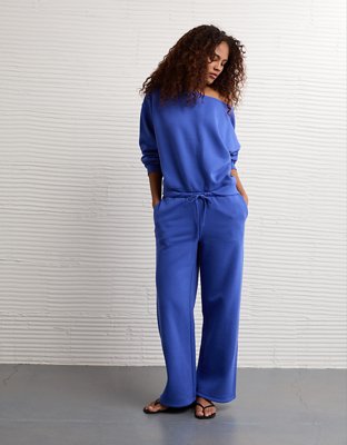 AE Everyday Luxe Off-the-Shoulder Sweatshirt