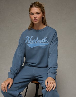 AE Graphic Stitch Sweatshirt | American Eagle