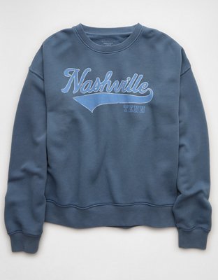 AE Graphic Stitch Sweatshirt | American Eagle