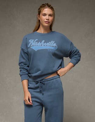 AE Graphic Stitch Sweatshirt | American Eagle