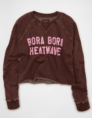 AE Cropped Cutoff Sweatshirt