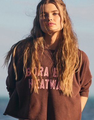 AE Cropped Cutoff Sweatshirt