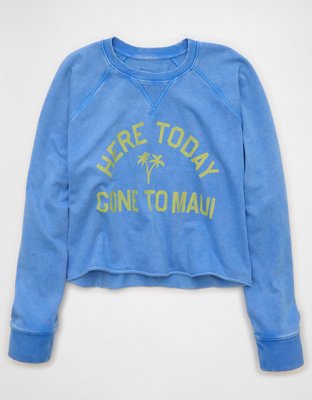 AE Cropped Cutoff Sweatshirt