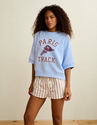 AE Campus Short-Sleeve Sweatshirt