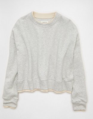 AE Twice As Nice Crew Neck Sweatshirt from American Eagle - $54.95