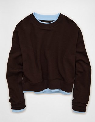 AE Twice As Nice Crew Neck Sweatshirt