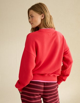 AE Twice As Nice Crew Neck Sweatshirt | American Eagle