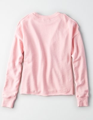 Женские худи American Eagle AE NYC COLD SHOULDER SWEATSHIRT — фото 2