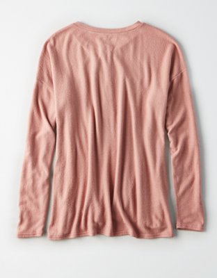 Женские мягкие игрушки American Eagle AE Soft & Sexy Plush Henley — фото 4