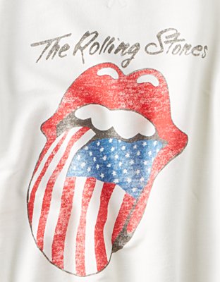 American Eagle AE Soft & Sexy Rolling Stones Graphic Crew — фото 5