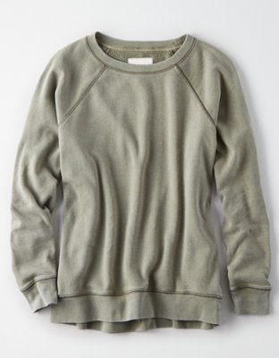 Женские худи American Eagle AE Ahhmazingly Soft Dip-Dye Crew Neck Sweatshirt — фото 3