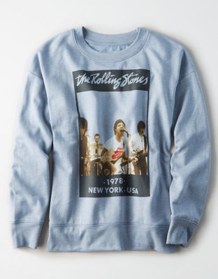 Женские худи American Eagle AE New York City Band Crew Neck Sweatshirt — фото 3