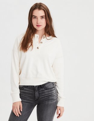 ae ahhmazingly soft henley sweatshirt Cinosural International School