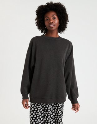 Ae fleece oversized crew neck 2024 sweatshirt