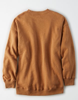 AE Fleece Oversized Vintage Crew Neck Sweatshirt
