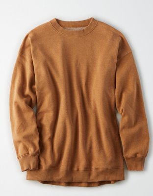 AE Fleece Oversized Vintage Crew Neck Sweatshirt