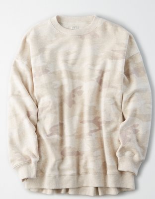 AE Fleece Oversized Vintage Crew Neck Sweatshirt