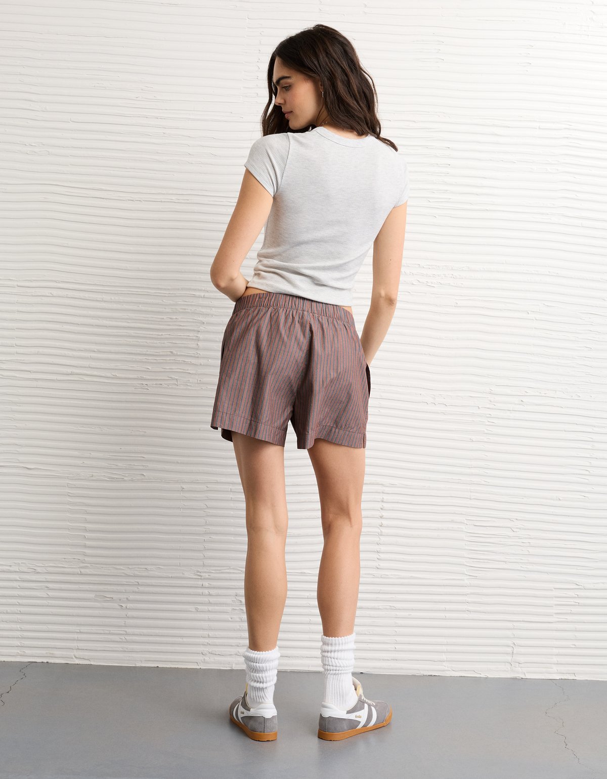 AE Striped Boxer Sleep Short - image 2